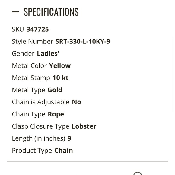 10K Gold Diamond Cut Chain Bracelet - Picture 2 of 5